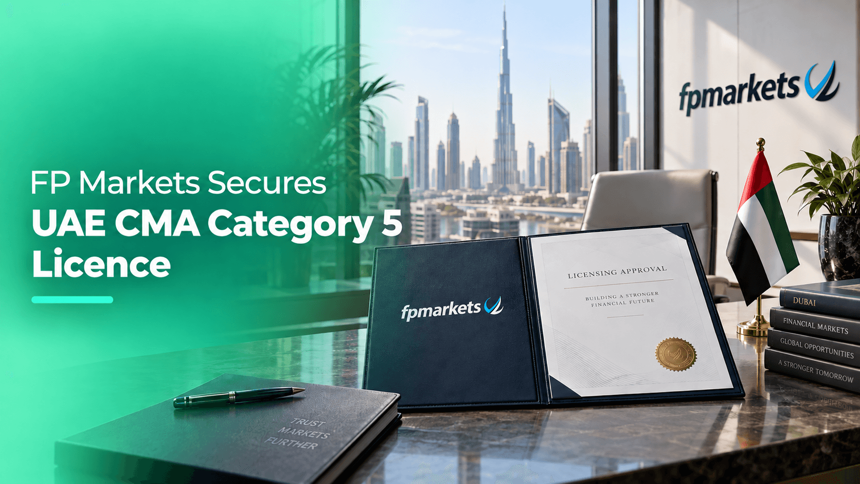 FP Markets Secures UAE CMA Category 5 Licence